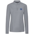 thumbnail image 2 of Women's Levelwear  Gray Tampa Bay Lightning  Upright Quarter-Zip Pullover, 2 of 3