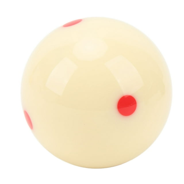 Boule de Queue de Billard, 57mm Boule de Queue de Billard Blanche Table de Billard Boule de Queue de Billard Pro Ingénierie de Précision