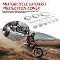 thumbnail image 1 of Escudo Térmico De Escape De Motocicleta Silenziatore di scarico per moto Tubo scudo termico Paratacco per moto da cross Dirt Bike Sywqhk Accesorios para autos y motos, 1 of 3