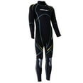 thumbnail image 1 of Traje de neopreno Zulema Traje completo de surf 3 mm Negro XXXL, 1 of 8