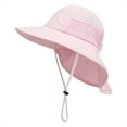 thumbnail image 2 of Yoyauz Children's Sun Hat UPF50+ Sunscreen Bucket Hat Toddler Summer Beach Play Cap with Neck Flap, 2 of 7