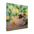 thumbnail image 4 of Canvas Wall Art - Lucia Heffernan 'When Life Gives You Lemons' Wall Art for Living Room, Bedroom, or Office Décor by Trademark Fine Art - 35 x 35 Inches, 4 of 4