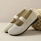 thumbnail image 4 of Zapatos para mujer, planos multicolores con punta redonda, zapatillas suaves, informales, para correr, botas vaqueras, 4 of 4