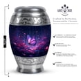 thumbnail image 2 of MUKTIVE Butterfly Memorial Urns for Human Ashes 10 Inch - Decorative Big Urns for Human Ashes Adult Male & Female - Funeral Large Urn for Women & Men - Dad Cremation Urn, 2 of 7