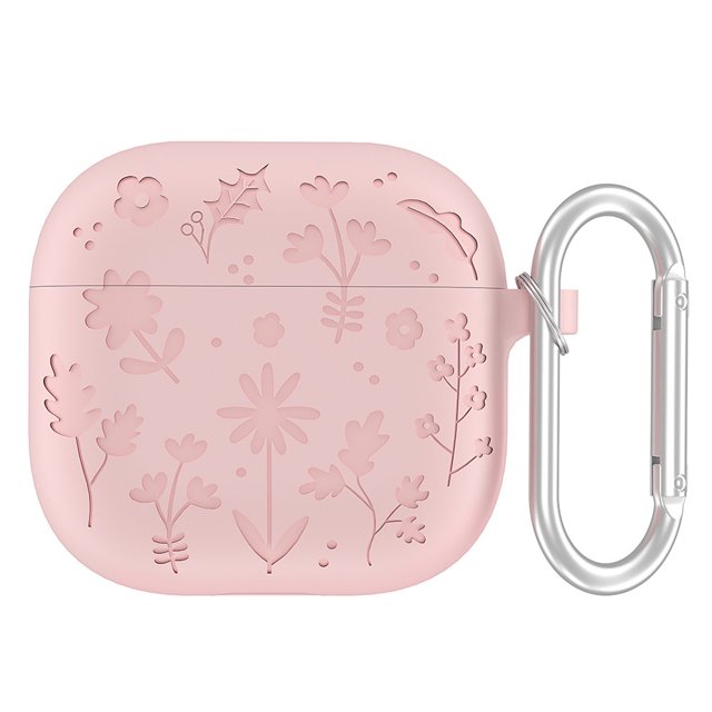 Funda Silicona para Protectora A Prueba Golpes AirPods 4 () Rosa