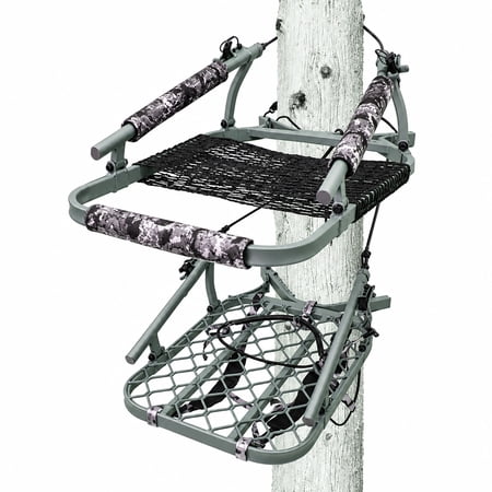 Open Box Hawk Ultra-Lite Climber Tree Stand Hammock Net Seat 38.75x23.25