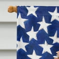 thumbnail image 3 of Patriotic USA Cavapoo House Flag, 3 of 4