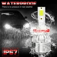 thumbnail image 6 of H8 H9 LED Headlight Kit H11 COB Car Bulbs Low Beam 12v Plug&Play 6000K White，Pack of 2, 6 of 9