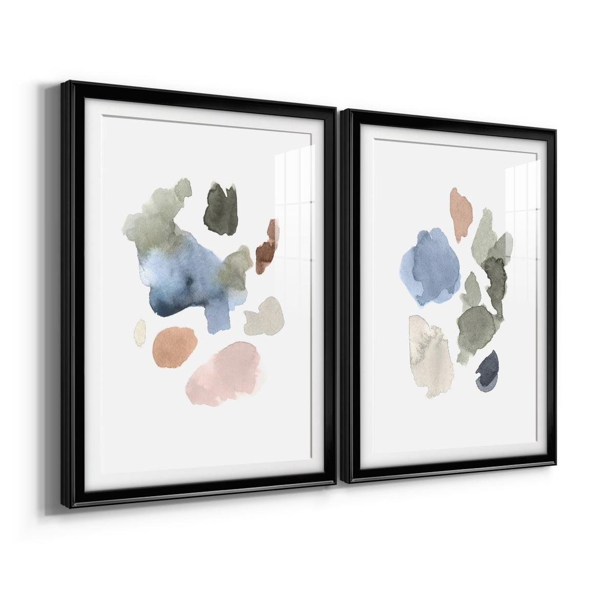 Wexford Home Fresh Start I Premium Framed Print, 30.5" x 42.5" - Ready to Hang, Black (Set of 2)