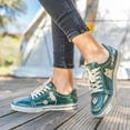 thumbnail image 2 of Dogo Vegan Leather Sneakers for Women - Handmade and Unique Fashion Sneakers for Women, I Do What I Want Design, Size 5, 2 of 5