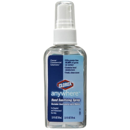 - Hand Sanitizer Clorox 2 oz. Alcohol (Ethyl) Gel Pump Bottle ''1 Count''