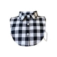 thumbnail image 1 of Jindong Denim False Collar for Women Sweater Denim Collars Jean Blouses Button Down Dickey Layering, 1 of 5