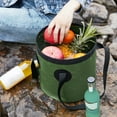 thumbnail image 6 of Happy Date 1 Pack Collapsible Buckets,Camping Water Storage Container  Portable Folding Bucket Wash Basin for Traveling Hiking Fishing Boating Gardening, 6 of 6
