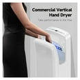 thumbnail image 2 of Bathroom Hand Dryer With HEPA Filter, High Speed Premium Vertical Automatic Hand Dryer For Commercial And Domestic Locations ,High-Speed Drying, 2 of 7