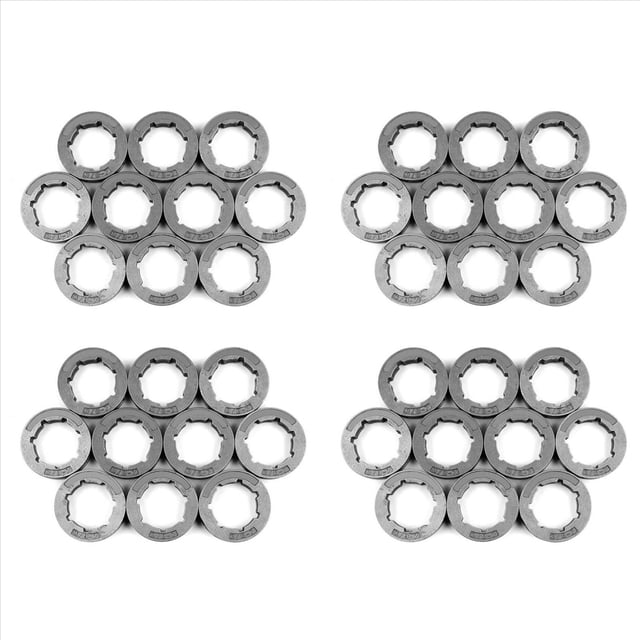 40 Uds. Piñón de Llanta de Transmisión de Cadena de 3/8 Pulgadas 7T 22Mm para Motosierra 266 268 272 280 285 288 355 362 372XP 380 385XP