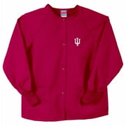 NCAA GelScrubs Crimson Nursing Jacket - Indiana University Hoosiers - IU