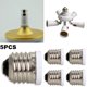 thumbnail image 4 of 5 Uds E27 A E12 Convertidores Bombilla Fácil Instalar Tornillo Piezas Ignífugas, 4 of 6