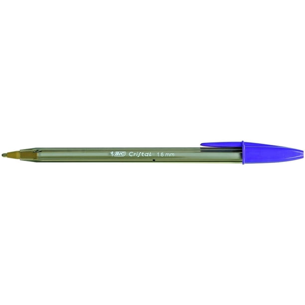 Bolígrafos BIC Cristal Fun con punta ancha de 1,6 mm, varios modelos, 20 unidades