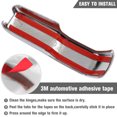 thumbnail image 2 of CheroCar Engine Hood Hinge Trim Cover Exterior Accessories for 2018-2021 Jeep Wrangler JL, 2 of 7