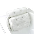 thumbnail image 1 of Almohada de baño para spa, cojín cómodo antideslizante para reposacabezas de bañera, 1 of 5