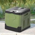 thumbnail image 3 of Inodoro Plegable para Exteriores  Cubo Coche Acampar Senderismo Viajes () Verde, 3 of 9
