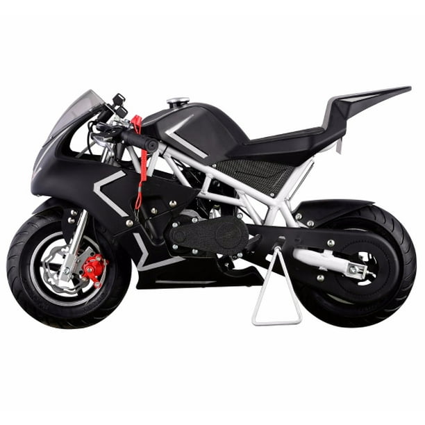 Xtremepowerus 40cc 4 Stroke Gas Pocket Bike Mini Motorcycle Epa White Walmart Com Walmart Com