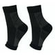 thumbnail image 1 of 1 par de calcetines de compresión elásticos Nikou para protección de tobillo ciclismo running color negro talla L/XL, 1 of 15