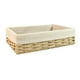 thumbnail image 4 of Cesta de almacenamiento tejida a mano, multiusos, decorativa, organizadora, cestas tejidas beige amarillo L, 4 of 9