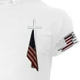 thumbnail image 5 of Blekii T-Shirt à Manches Courtes et Col Rond pour Hommes, Mode Décontractée pour la Journée de l'Indépendance - Doux et Confortable, Petit Imprimé, Design de Vacances d'Été - Parfait pour la Célébration du 4 Juillet, Bbq d'Été, 5 of 5
