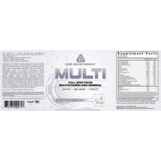 Core Nutritionals Multivitamin - Multi Platinum Full Spectrum and Mineral - 120 Capules