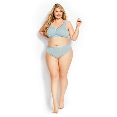 

Avenue Women s Plus Size Fashion Cotton Thong Panties