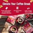 thumbnail image 5 of Cooper Street Twice Baked Biscotti Cookies - Cherry White Chip Biscotti - Dairy & Peanut Free, Kosher Coffee Cookies - 1.25oz - 24 Pack, 5 of 8