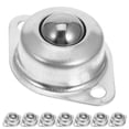 thumbnail image 5 of 8 Pcs Balls Metal Casters Office 5.00X3.50X2.00CM Silver, 5 of 8