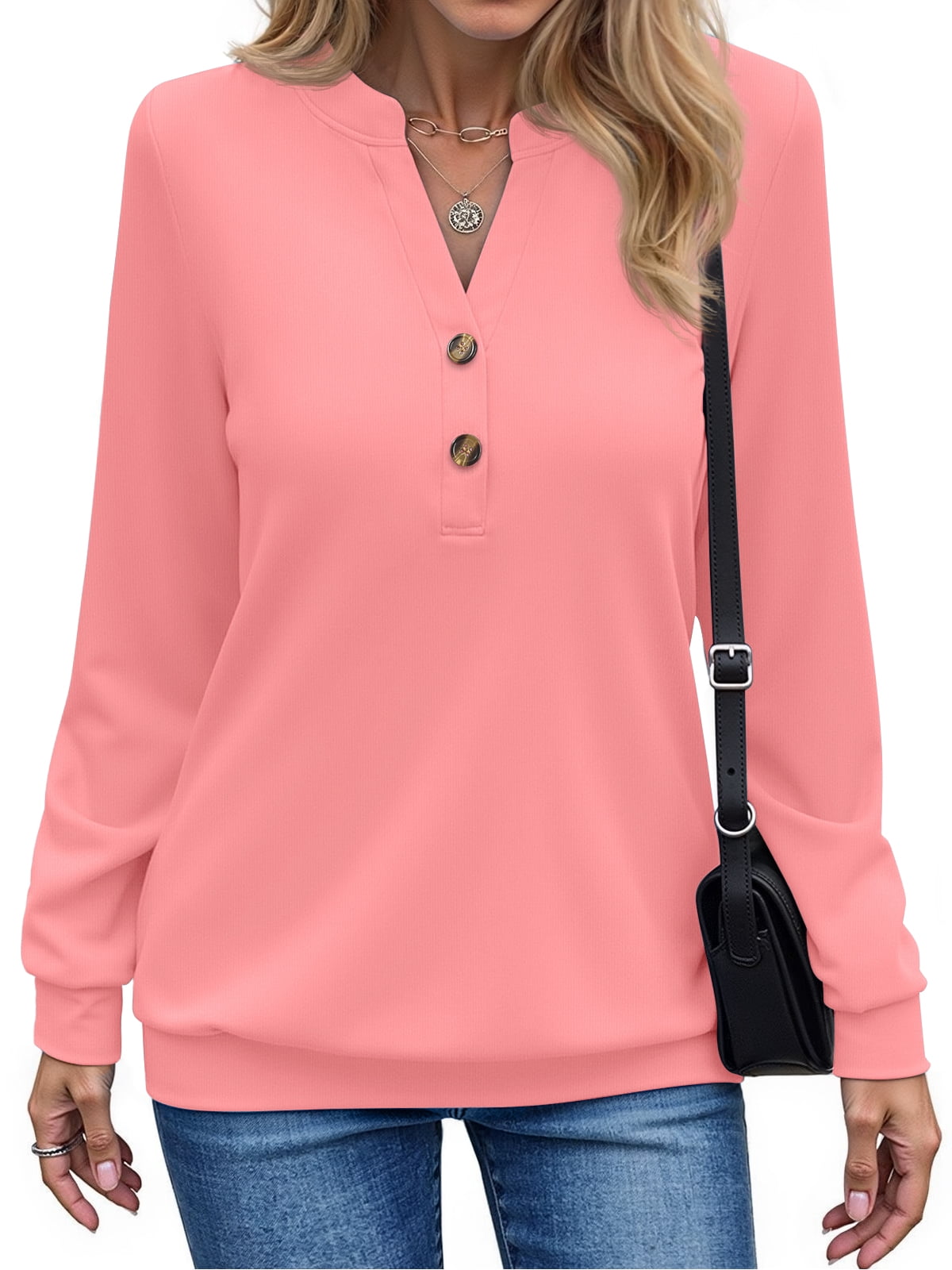 2 pack) Terra & Sky Women's Plus Size Fleece Sweatshirt, Size 0X