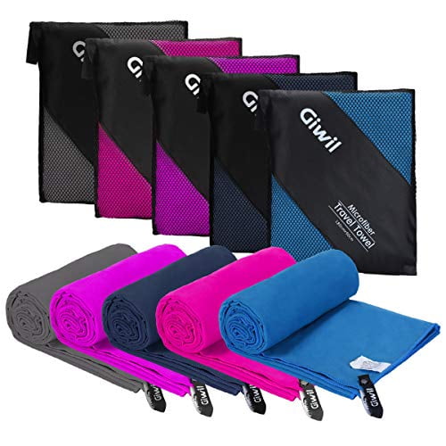 Compact Towel Sports Bath Gym Quick Dry Travel Swimming Camping Beach Drying 