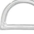 thumbnail image 2 of 2Pcs Women Purse Handles Belt Replacement Strap Frame DIY Handmade for Tote Purse Making clear D shape, 2 of 8
