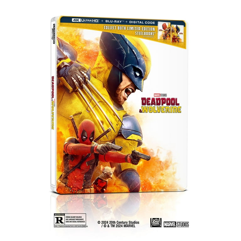 Disney's Deadpool & Wolverine Ultra HD Blu-ray - Action Adventure