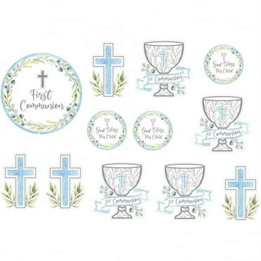 My First Communion Boy Value Pack Cutouts