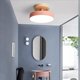 thumbnail image 3 of 3X Lámparas de Techo Modernas LED Nordic Wood Lighting Fixture Luminaria de Interior Cocina Salón Dormitorio Baño Rosa, 3 of 4