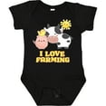 thumbnail image 3 of Inktastic I Love Farming- Farm Animals Boys or Girls Baby Bodysuit, 3 of 5