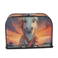 thumbnail image 2 of Haiem Starry Sky Cute Horse Print Toaster Covers 2 Slice Wide Slot,Bread Dust Cover & Fingerprint Protection,Bread Machine Cover,Appliance Covers, 2 of 7