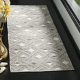 thumbnail image 2 of SAFAVIEH Montauk Katee Geometric Diamonds Area Rug, Charcoal/Ivory, 8' x 10', 2 of 9