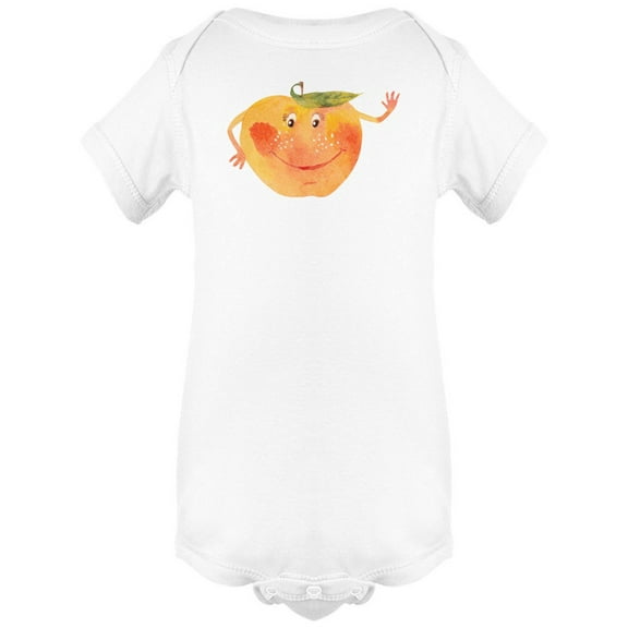 Baby Art Cute Apple Bodysuit Infant -Image by Shutterstock, Newborn