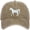 Khaki, variant on Vintage Horse Embroidery Baseball Cap Washed Cotton Trucker Hat