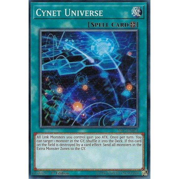YuGiOh Link Strike Cynet Universe YS17-EN021