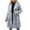 Gray, variant on IROINNID Faux Fur Coat for Women Ladies Warm Faux-fur Long Thermal Coat Winter Front Open Long Sleeve Oversize Outerwear,Gray