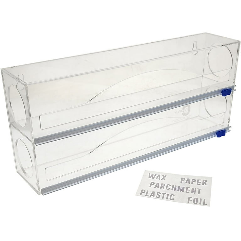 Rebrilliant Ondisplay Luxe Acrylic 3-in-1 Plastic Wrap/wax Paper
