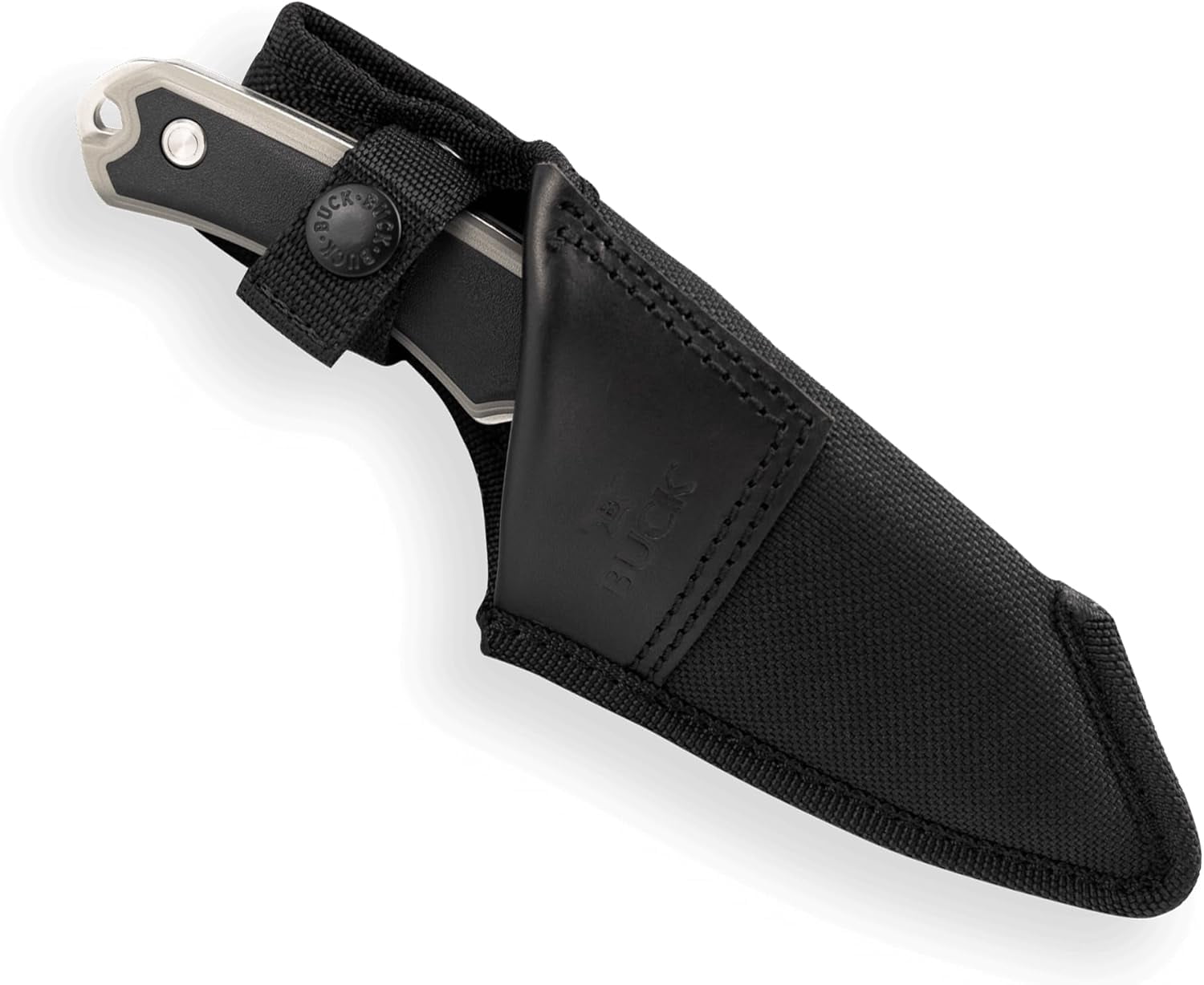 Buck Knives 664 Alpha Hunter Select Fixed Blade Hunting Knife with Guthook, Gray