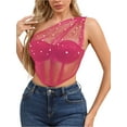thumbnail image 7 of Surakey Corset Tops for Women Lace Bustier Corset Off Shoulder Overbust Push up Lingerie Shapewear Underwear, 7 of 7