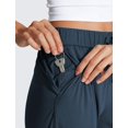 thumbnail image 4 of Pantalones CRZ YOGA para mujer, joggers tobilleros elásticos de 27" azul marino, 4 of 6
